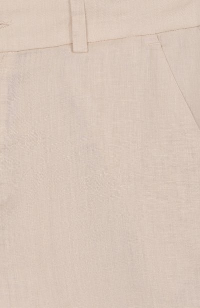 Льняные шорты PAUL & SHARK JUNIOR, арт. WUQ001/LUC01/10A-16A, фото 3