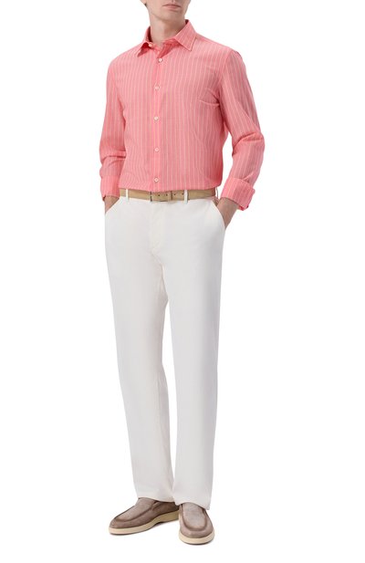 Мужская хлопковая сорочка GIAMPAOLO, арт. 608/TS44284