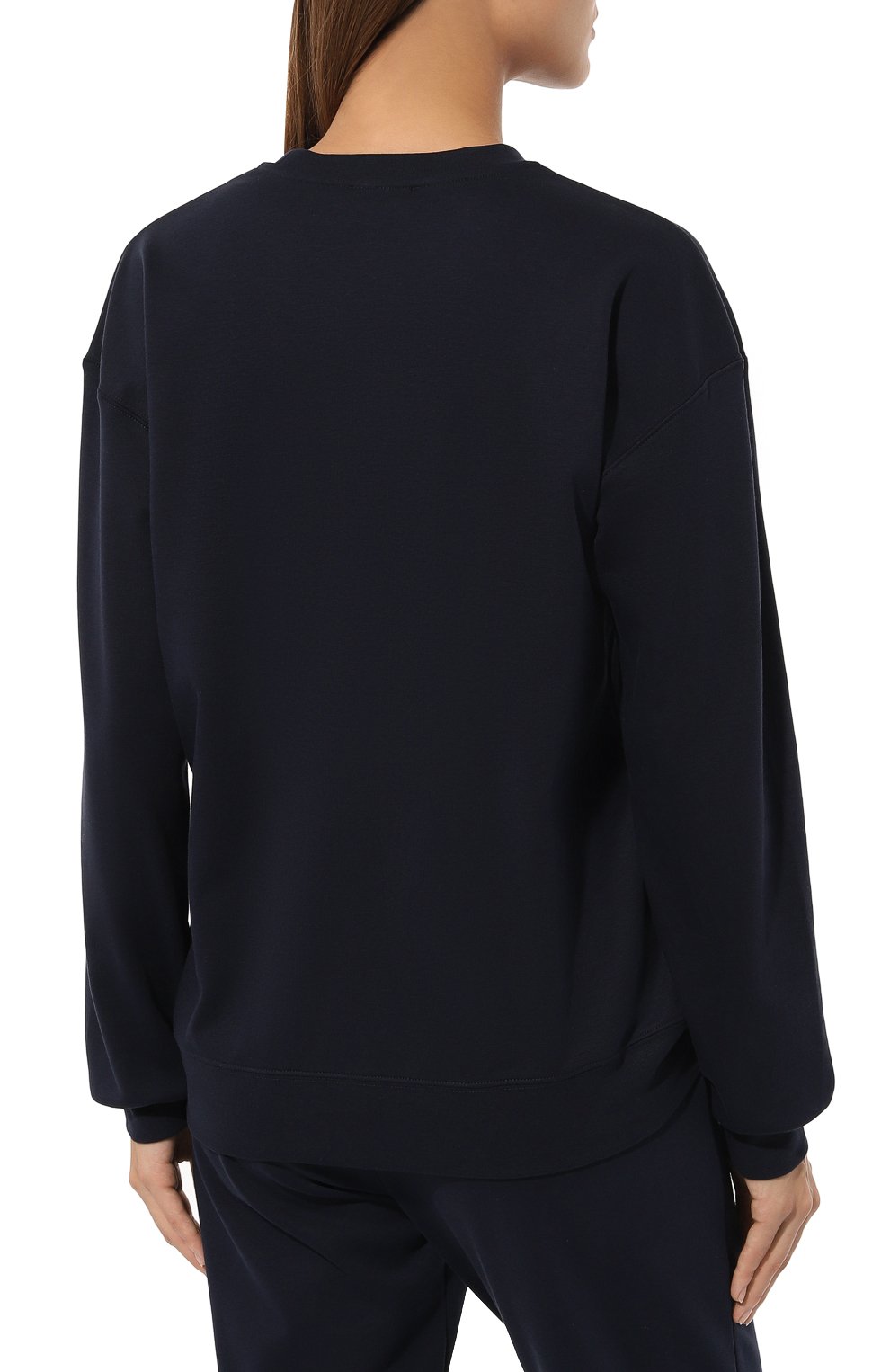 Хлопковая пижама EMPORIO ARMANI темно-синего цвета по цене 16050 руб., арт. 164852/CS290, фото 4 Хлопковая пижама EMPORIO ARMANI, арт. 164852/CS290, фото 4