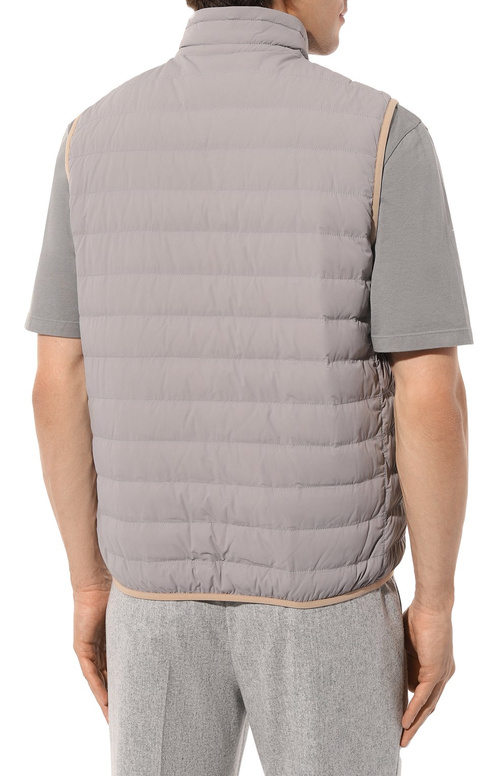 Пуховый жилет BRUNELLO CUCINELLI, арт. MM403B2226, фото 4