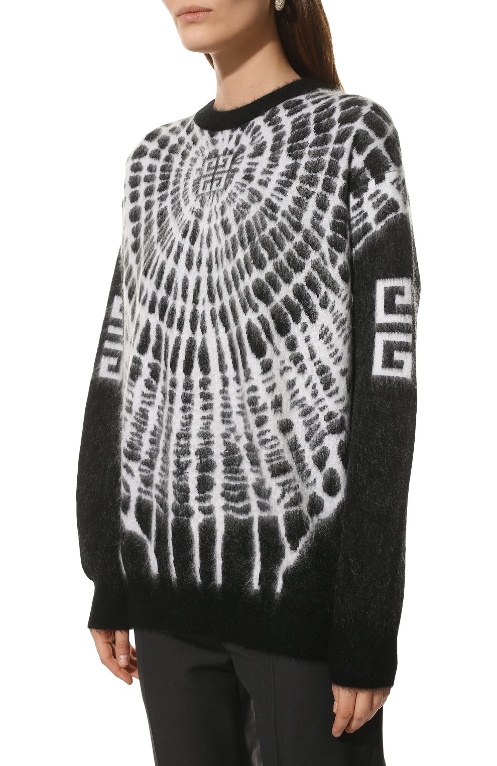 Шерстяной свитер GIVENCHY, арт. BW90EF4ZBN, фото 3