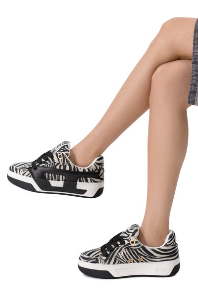 Текстильные кеды s-d-ollie DIESEL, арт. Y03795/P7617, фото 2