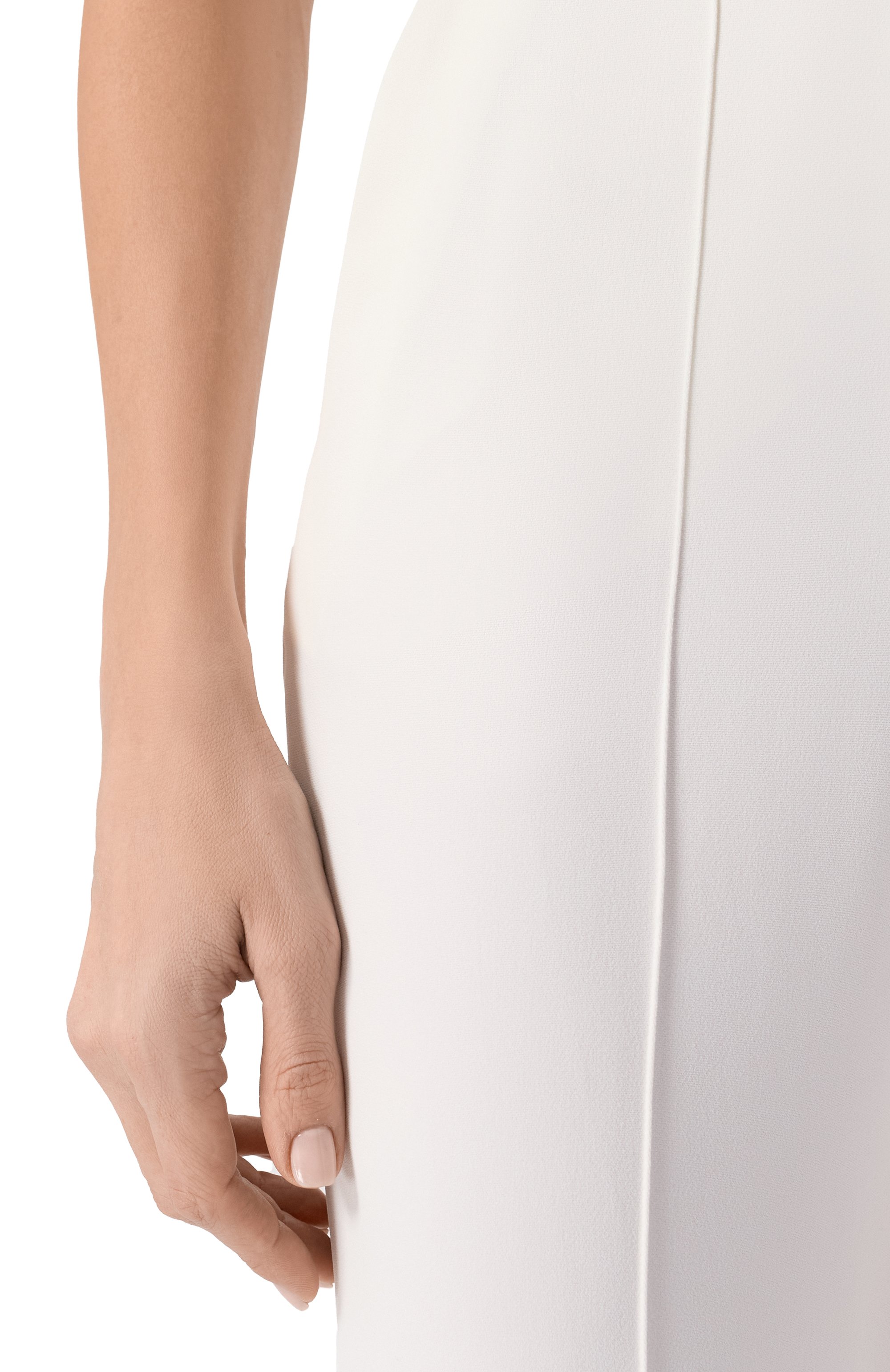 Брюки ELIE SAAB белого цвета по цене 141500 руб., арт. P0005, фото 5 Брюки ELIE SAAB, арт. P0005, фото 5