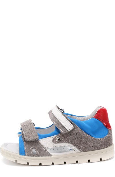 Комбинированные сандалии с застежками велькро FALCOTTO, арт. 0011500605/01, фото 2