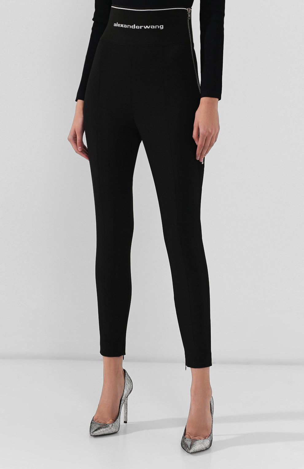 Шерстяные легинсы ALEXANDER WANG, арт. 1WC2194157, фото 3