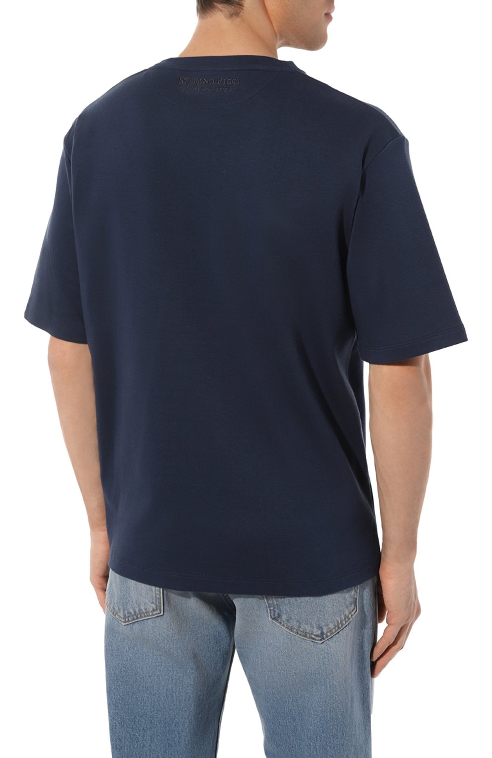 Хлопковая футболка STEFANO RICCI, арт. MNH3402710/LUXT, фото 4