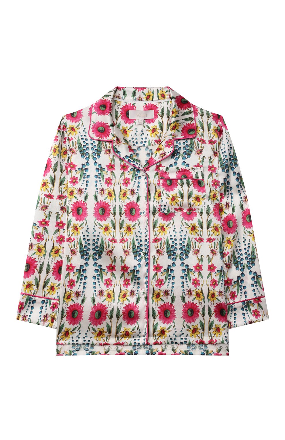 Шелковая пижама LITTLE YOLKE, арт. AW21-12S-WIF-IV, фото 2