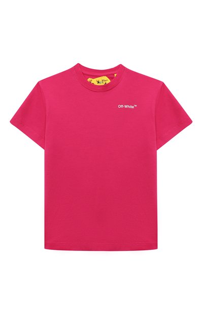 Хлопковая футболка OFF-WHITE, арт. OGAA001F22JER0013201