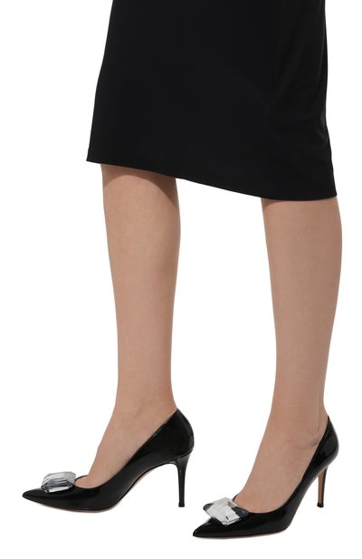 Кожаные туфли jaipur 85 GIANVITO ROSSI, арт. G22189/85RIC, фото 3