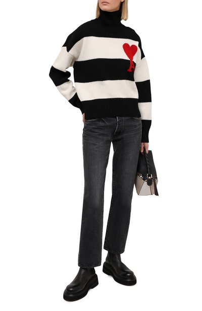 Шерстяной свитер AMI, арт. H20FK223.018, фото 2