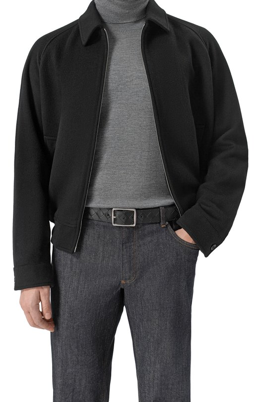 Двусторонний ремень Bottega Veneta 855888/VCPQ1 Чёрный  855888/VCPQ1 Фото 2