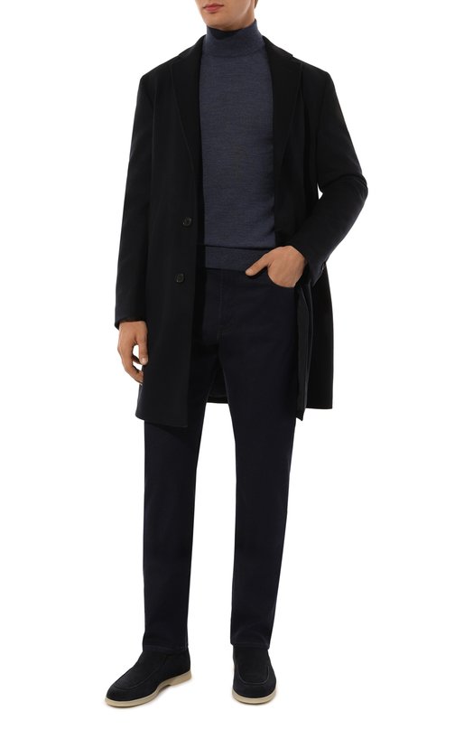 Пальто из шерсти и кашемира Corneliani 941500-9412318 Синий  941500-9412318 Фото 2