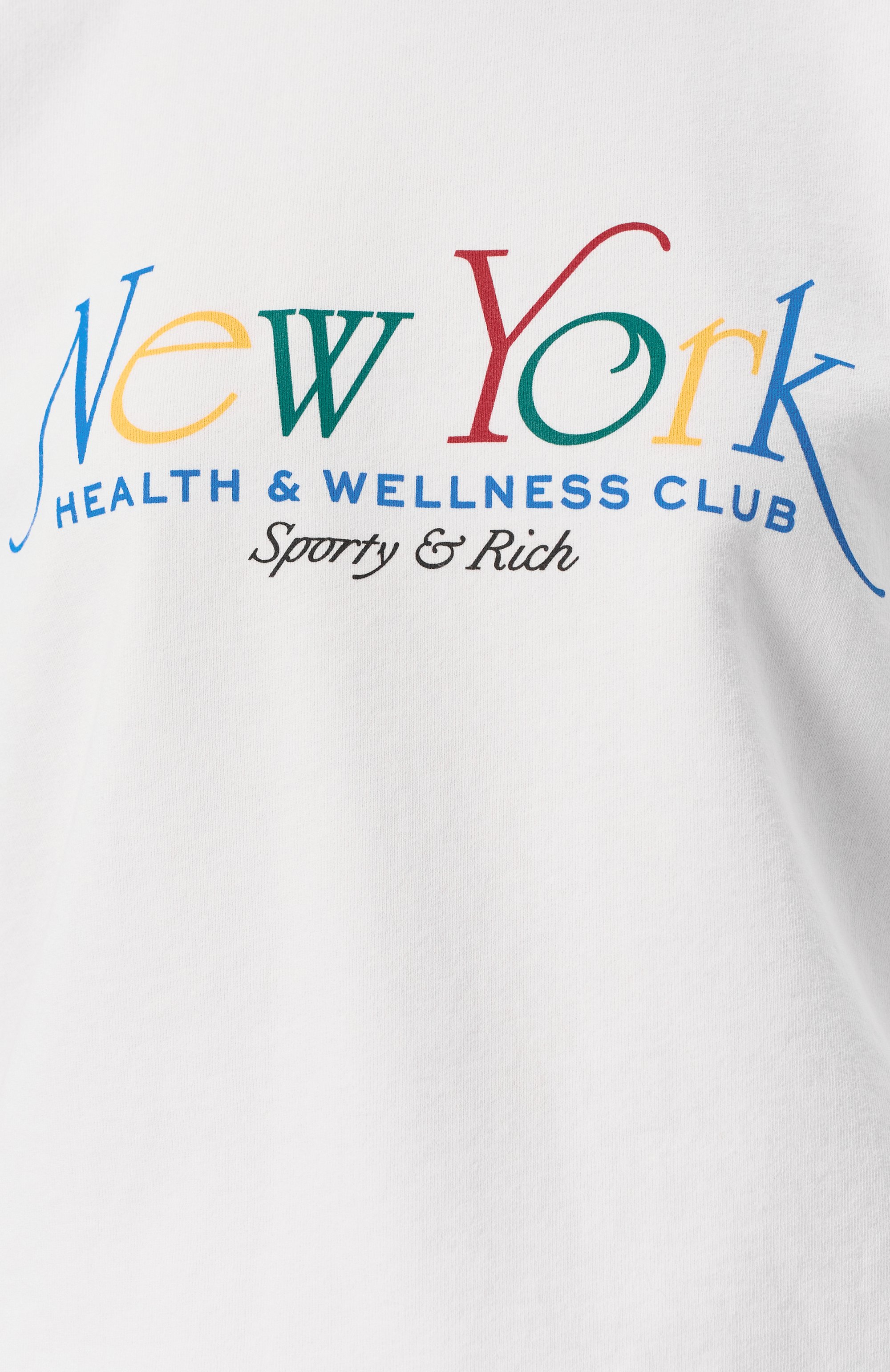 Хлопковый свитшот SPORTY AND RICH, арт. ST071622034WH57, фото 5