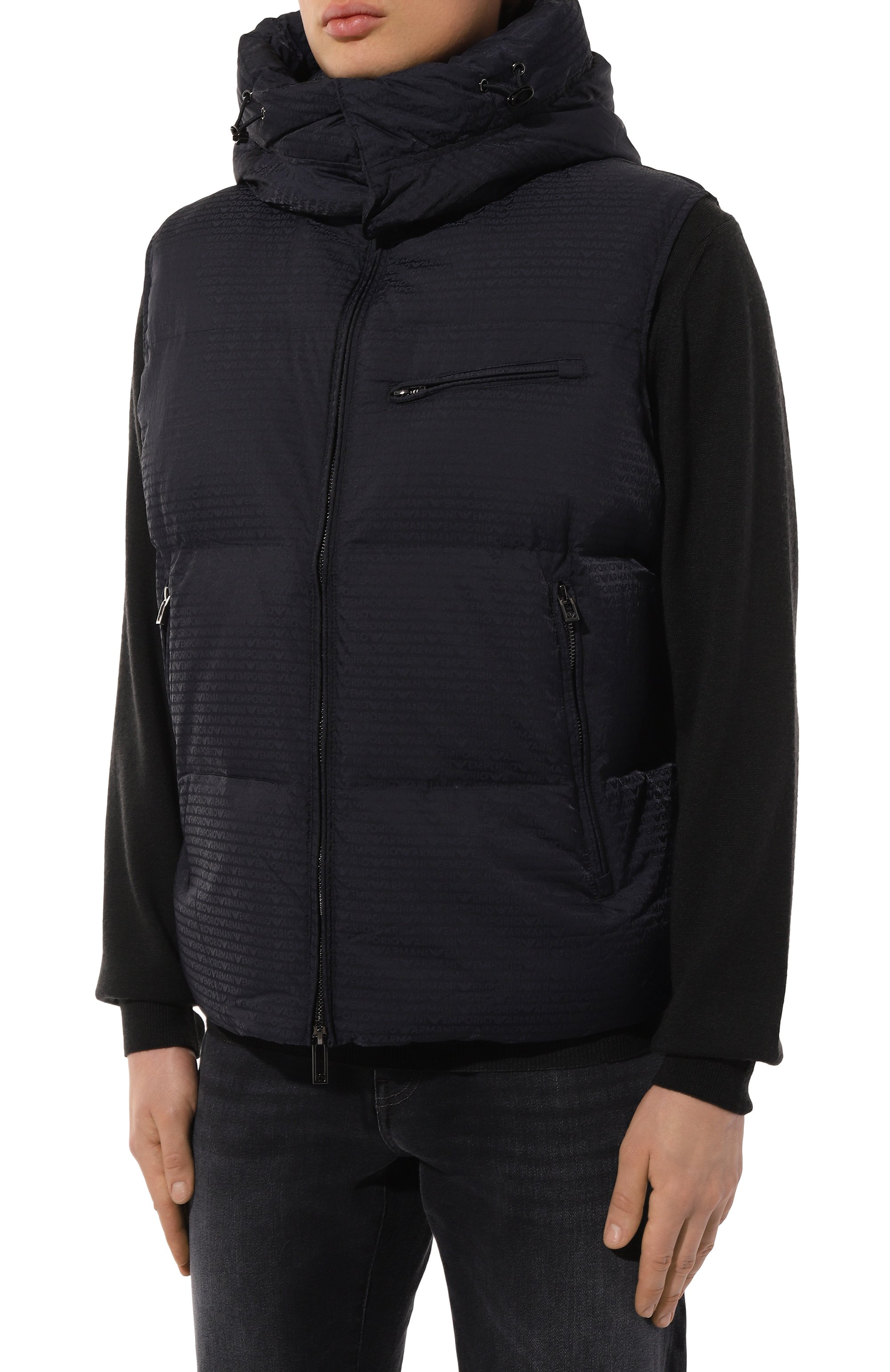 Пуховый жилет EMPORIO ARMANI, арт. 6D1B66/1NNXZ, фото 3