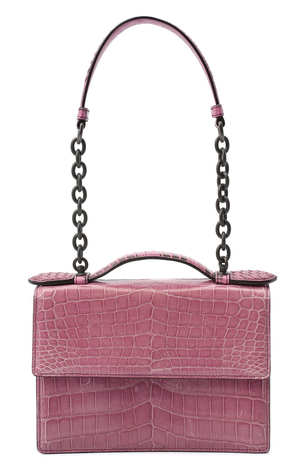 Сумка из кожи крокодила BOTTEGA VENETA, арт. 420466/VI0GP, фото 6