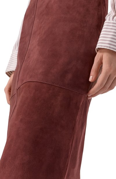 Замшевая юбка WEEKEND MAX MARA, арт. PALA, фото 5