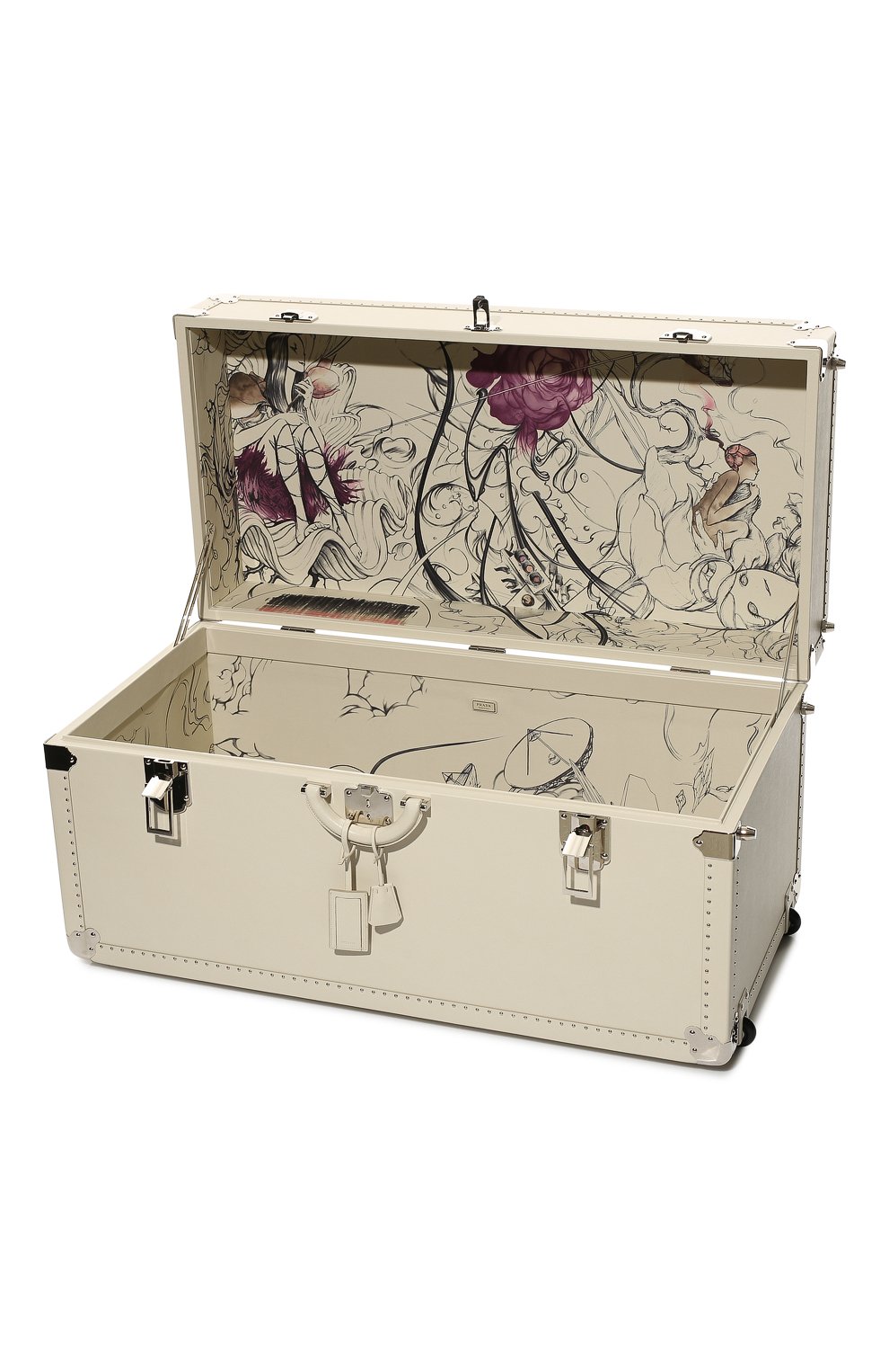 Кожаный саквояж PRADA, арт. 2VV049-2MCW-F0WPP-OON, фото 5