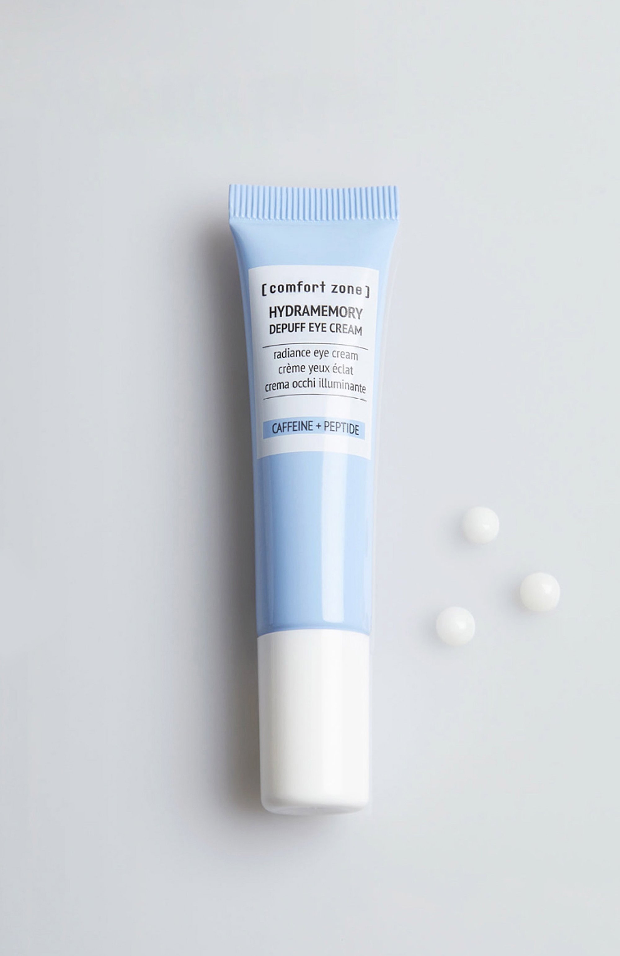 Снимающий отеки крем для кожи вокруг глаз c пептидами hydramemory (15ml) COMFORT ZONE, арт. 12109, фото 5