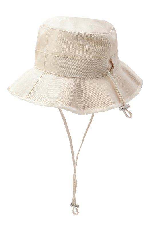 Хлопковая панама Jacquemus 22EACU00002/AE00014 Кремовый  22EACU00002/AE00014 Фото 2