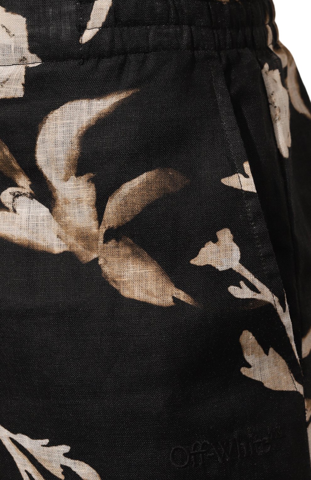 Льняные шорты OFF-WHITE, арт. 0MCB092F24FAB001, фото 5