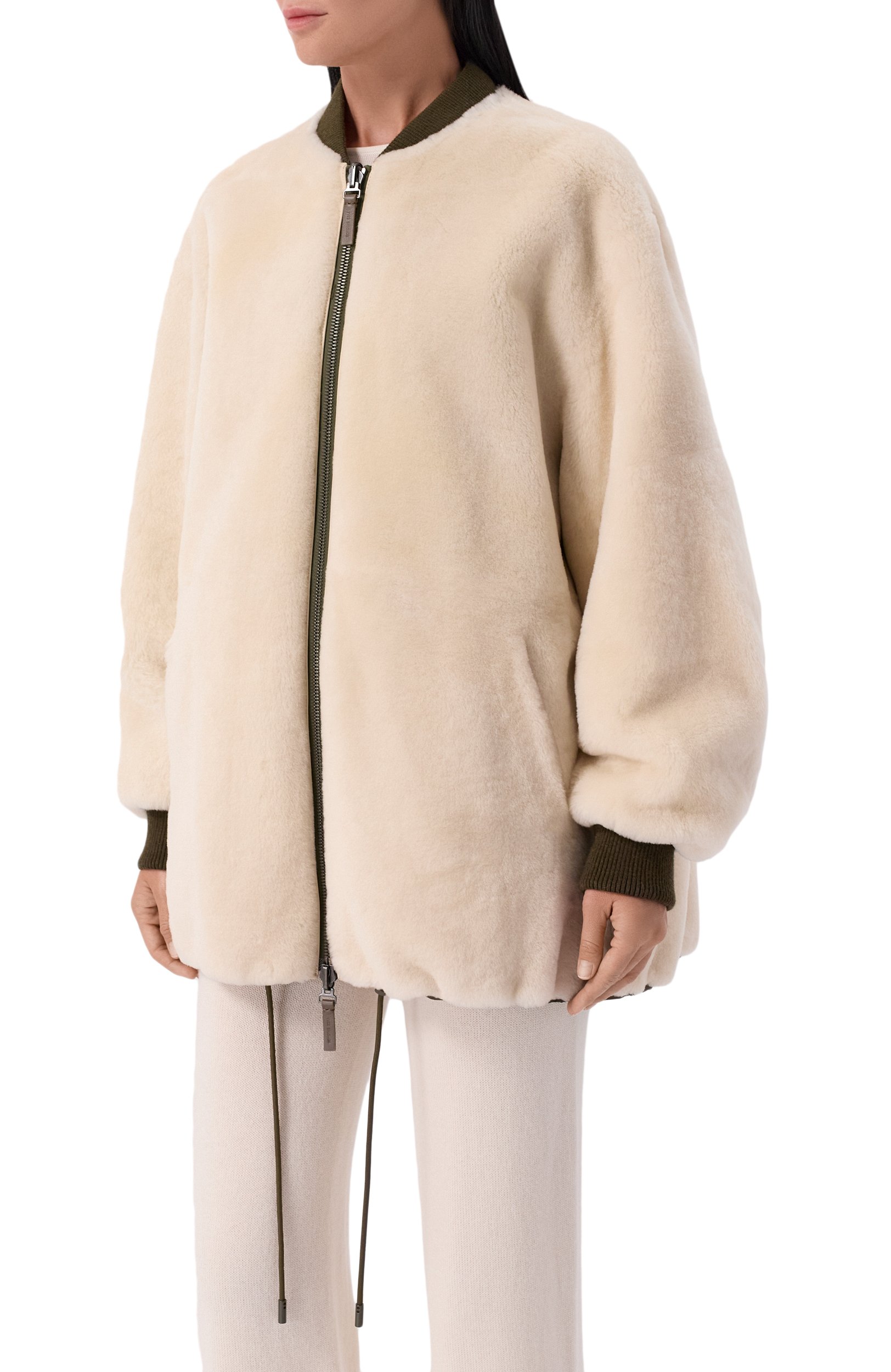 Двусторонний бомбер с подкладкой из овчины YVES SALOMON, арт. M04080/M05X, фото 6