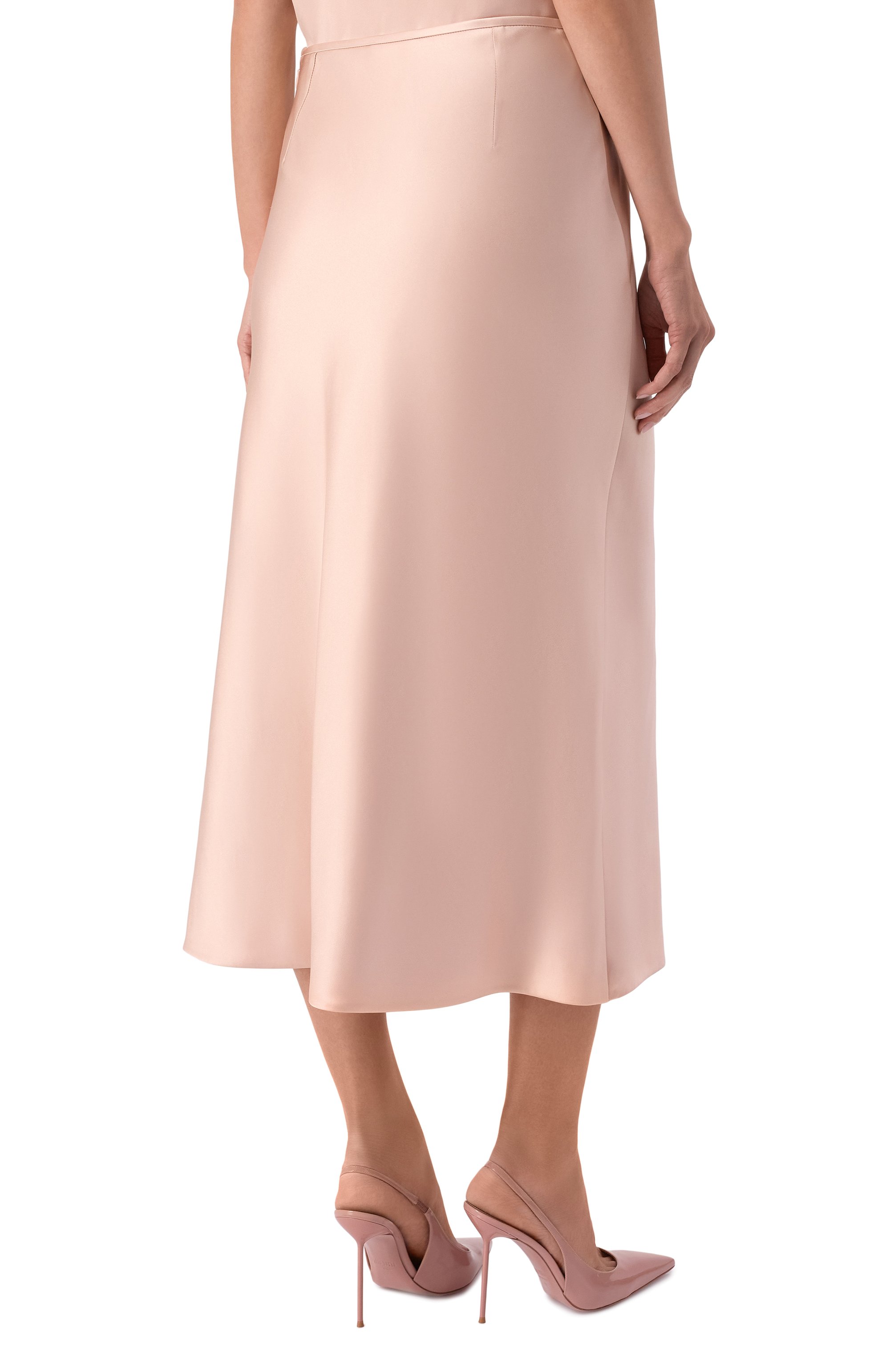 Атласная юбка MVST, арт. M26.2PW.S015/F096 D0UBLE SATIN, фото 4