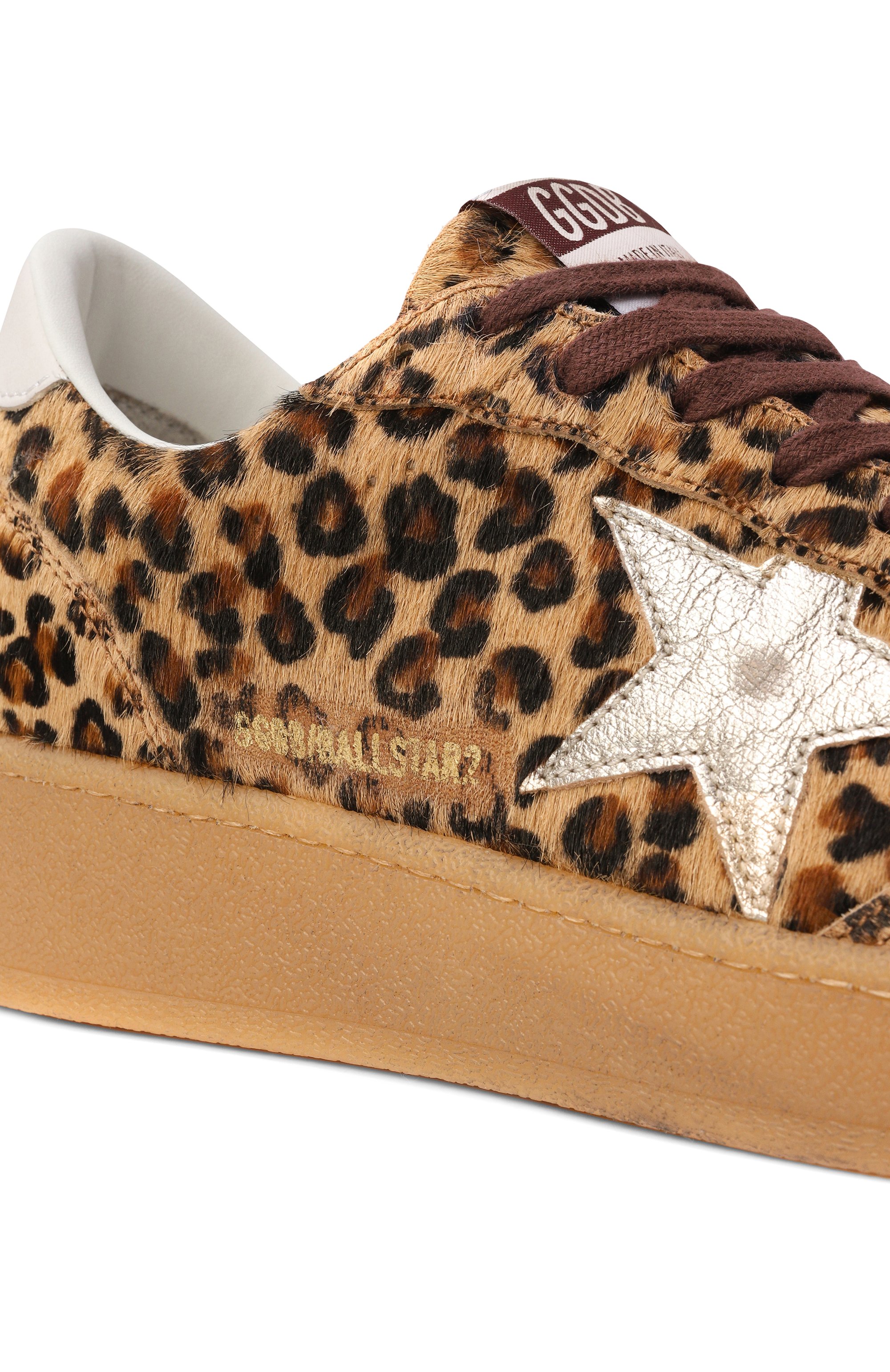 Кожаные кеды ball star GOLDEN GOOSE DELUXE BRAND, арт. GWF00804.F008010, фото 7