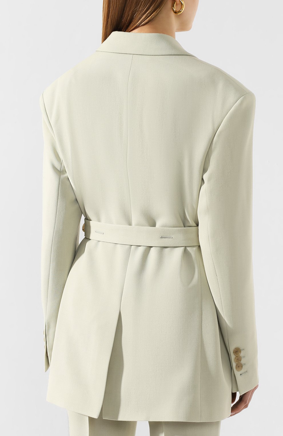 Однобортный жакет ACNE STUDIOS, арт. AH0074, фото 4