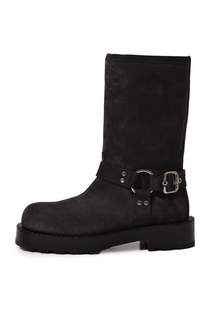 Замшевые полусапоги bubble MATTIA CAPEZZANI, арт. W314/CR0STA, фото 4