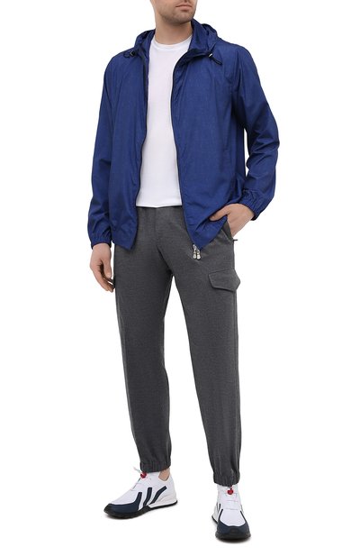 Текстильные кроссовки KITON, арт. USSTICKN00650, фото 2