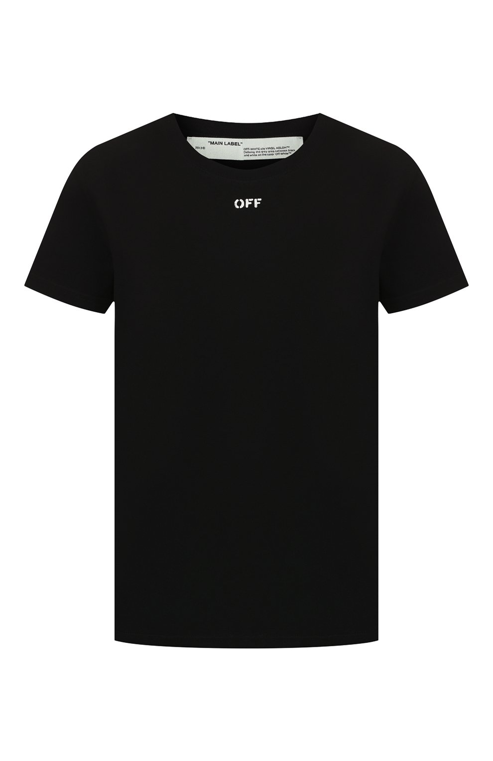 Хлопковая футболка OFF-WHITE, арт. 0WAA049E19B070661024, фото 1