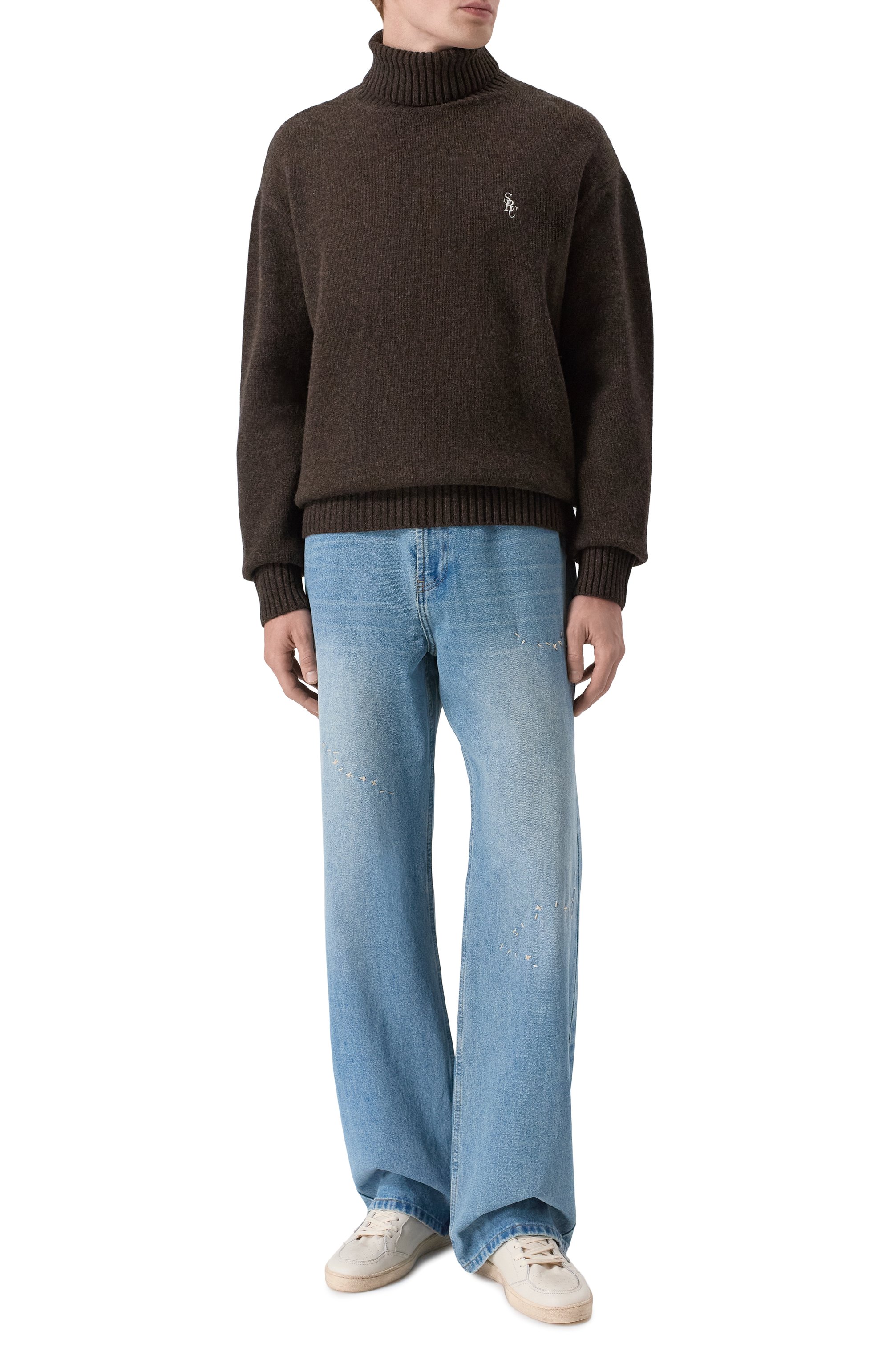 Шерстяной свитер SPORTY AND RICH, арт. WS08265302BR03, фото 2