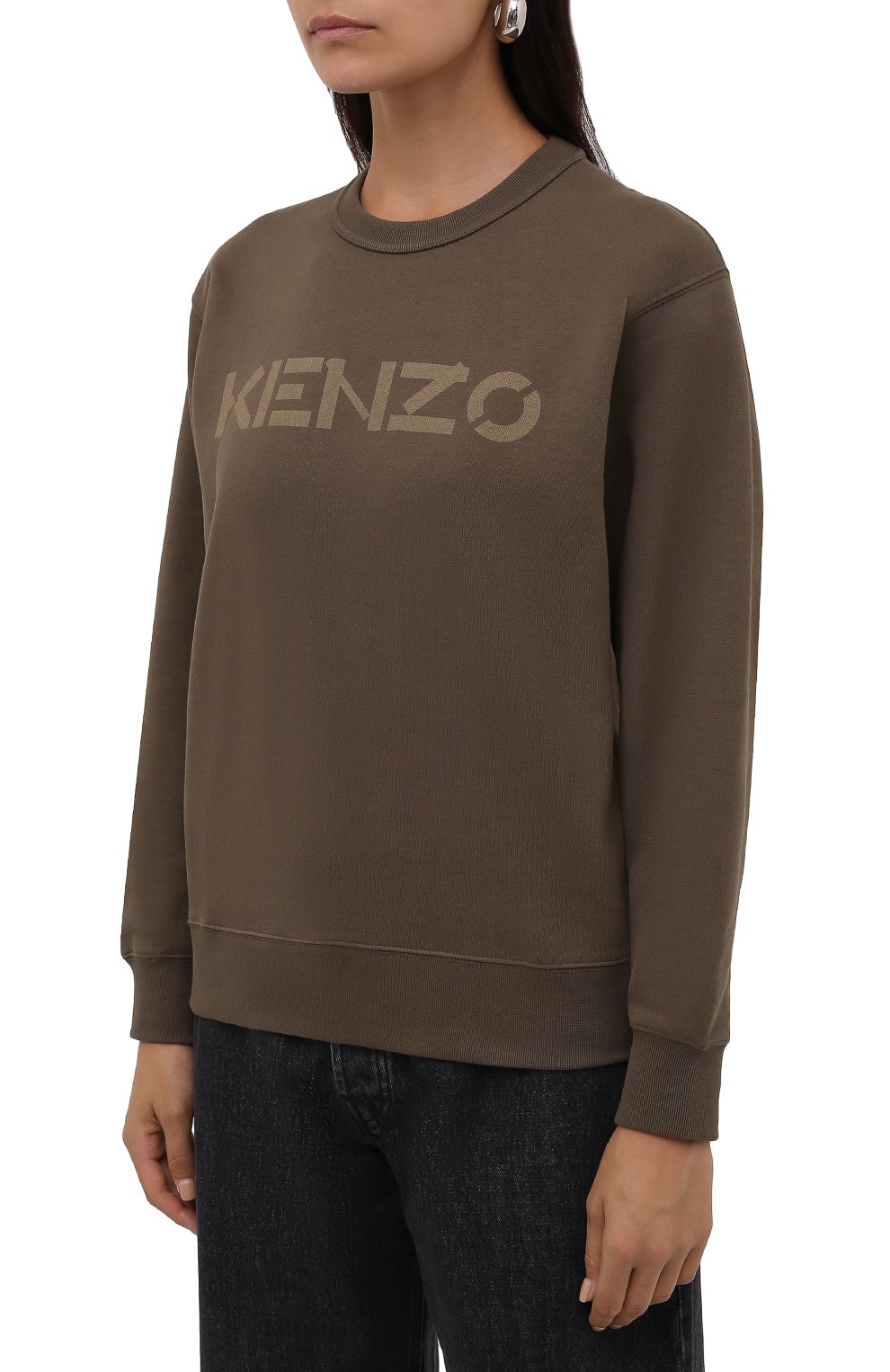 Хлопковый свитшот KENZO, арт. FB62SW8214ML, фото 3