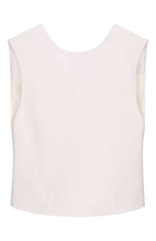 Топ из вискозы и хлопка Armarium ARMFWT038/V013 Белый ARMFWT038/V013