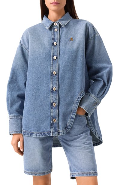 Джинсовая рубашка THE ATTICO, арт. 250WCB00068/DDD085AA, фото 3