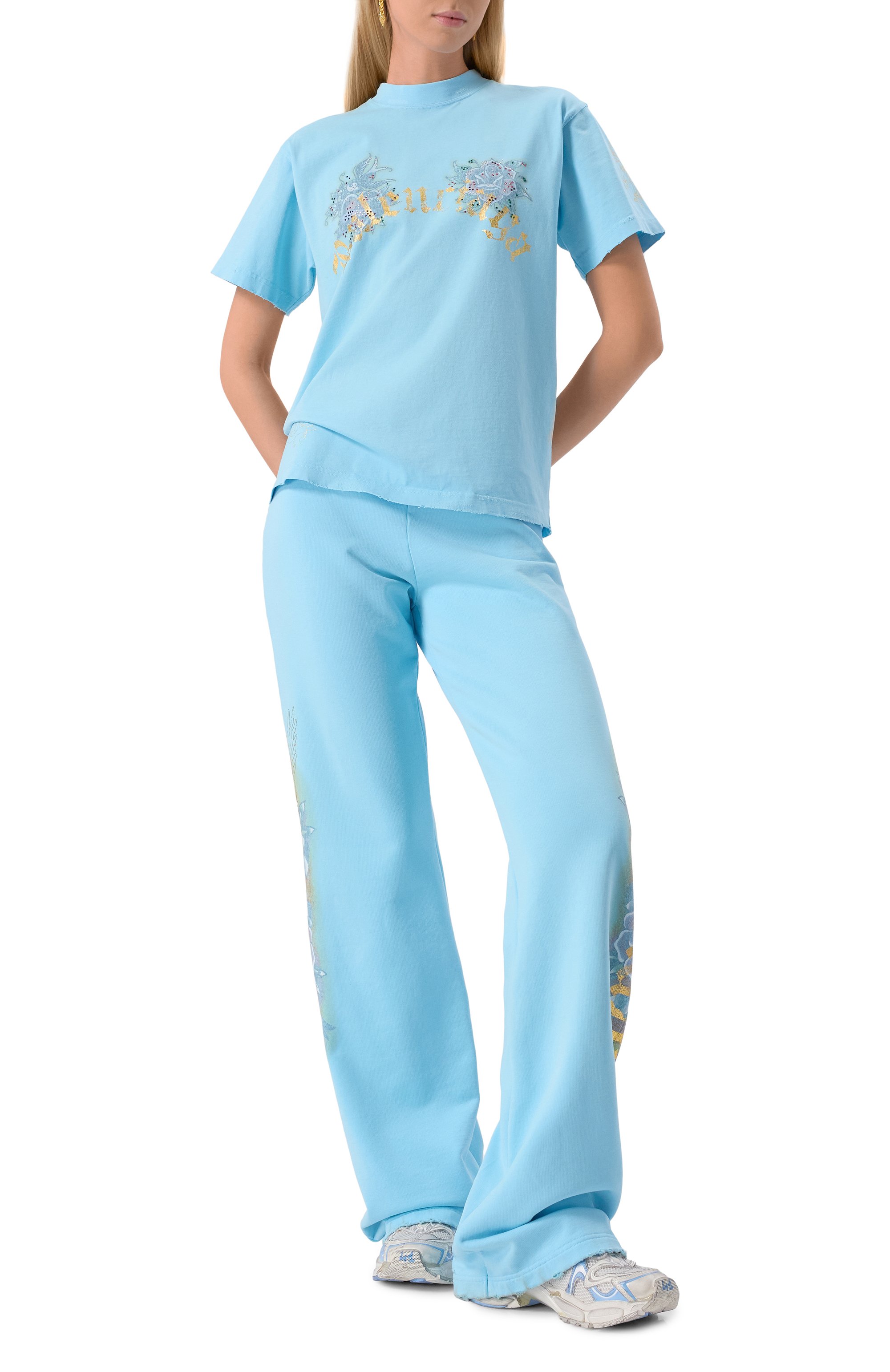 Хлопковая футболка BALENCIAGA, арт. 809122/TRVZ2, фото 2