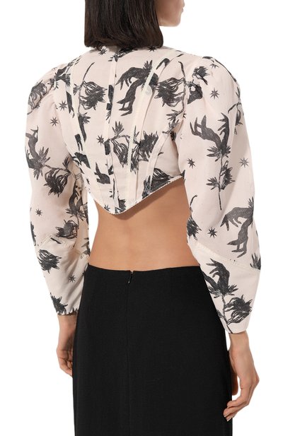 Хлопковая блузка ULYANA SERGEENKO, арт. CMA007SS23Morocco0970т23, фото 4