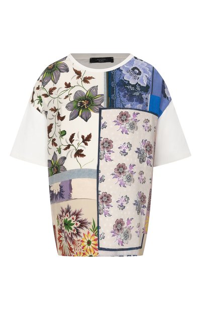 Женская хлопковая футболка WEEKEND MAX MARA, арт. WKDPAMPAS