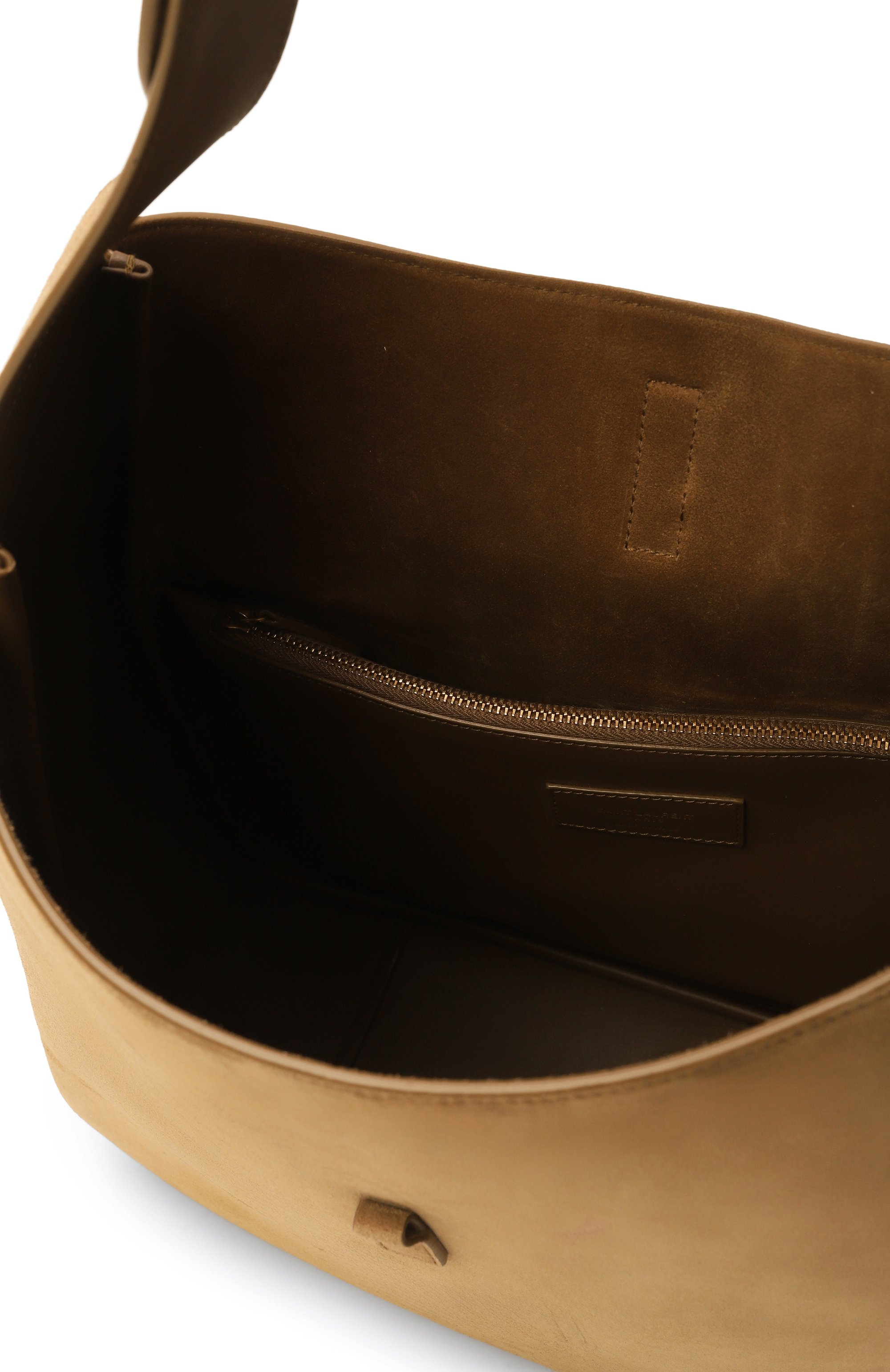 Сумка le 5 à 7 supple large SAINT LAURENT темно-бежевого цвета по цене 431000 руб., арт. 753837/1U80W, фото 5 Сумка le 5 à 7 supple large SAINT LAURENT, арт. 753837/1U80W, фото 5