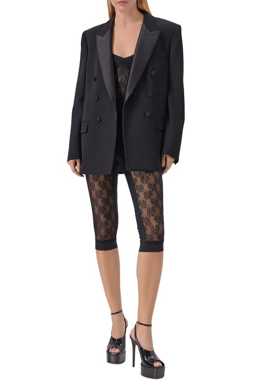 Лакированные босоножки Ornella The Attico 260WSH00911/LBT002AA Чёрный  260WSH00911/LBT002AA Фото 3