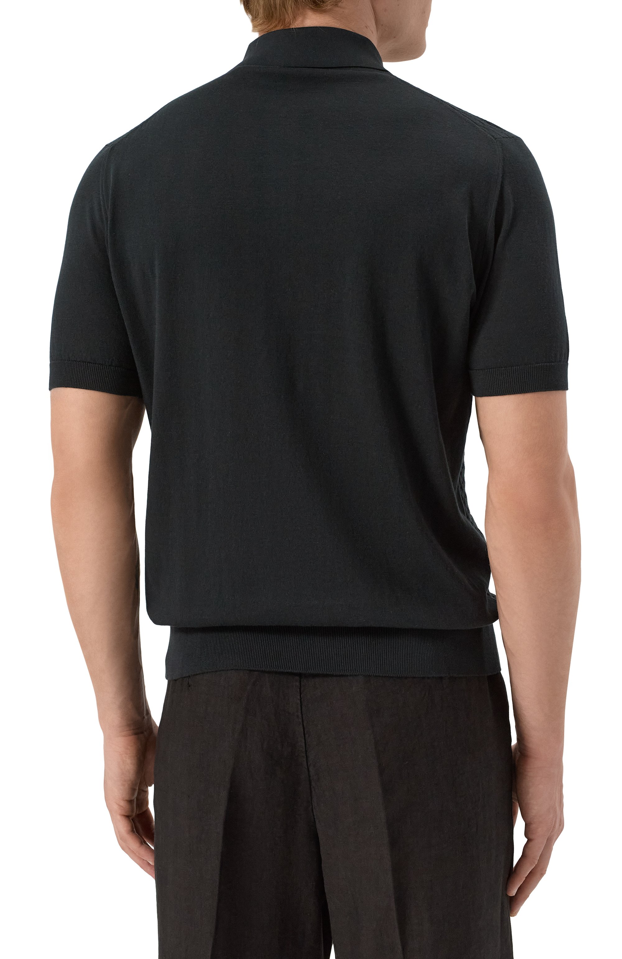 Хлопковое поло FEDELI, арт. 8UED5921, фото 4