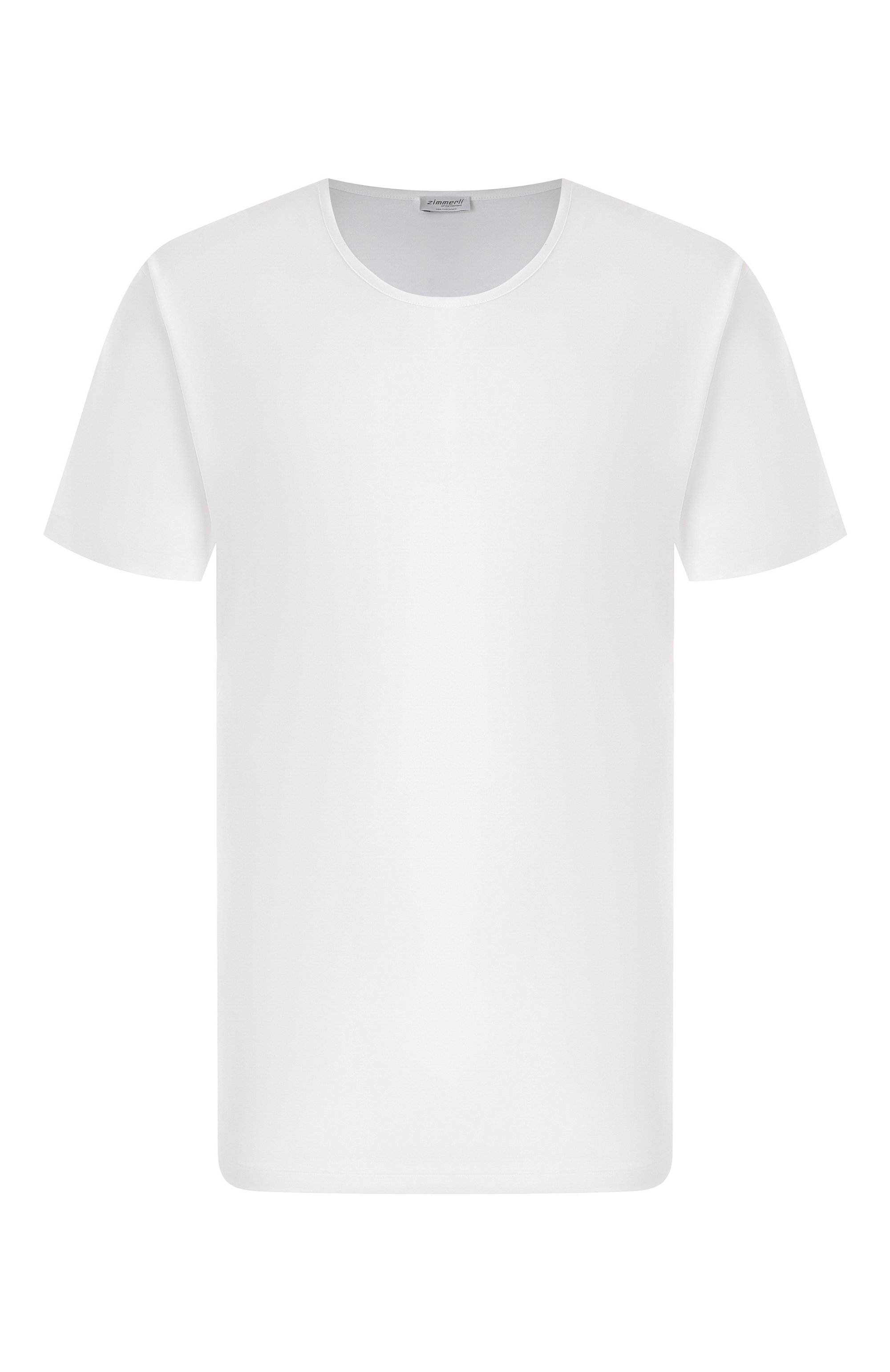 Хлопковая футболка ZIMMERLI белого цвета по цене 26100 руб., арт. 286-1441/XXL, фото 1 Хлопковая футболка ZIMMERLI, арт. 286-1441/XXL, фото 1