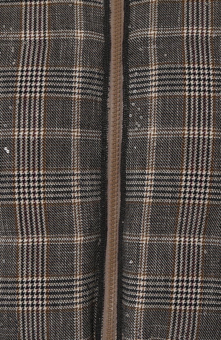 Куртка из шерсти и хлопка BRUNELLO CUCINELLI, арт. MD5402757P, фото 5