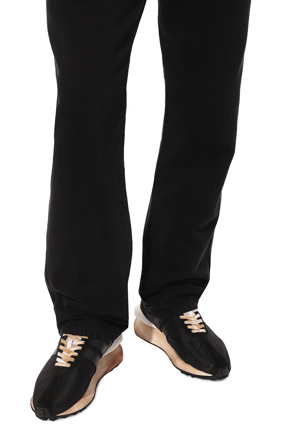 Комбинированные кроссовки LANVIN, арт. FM-SKBRUN-NYL0-P20, фото 3