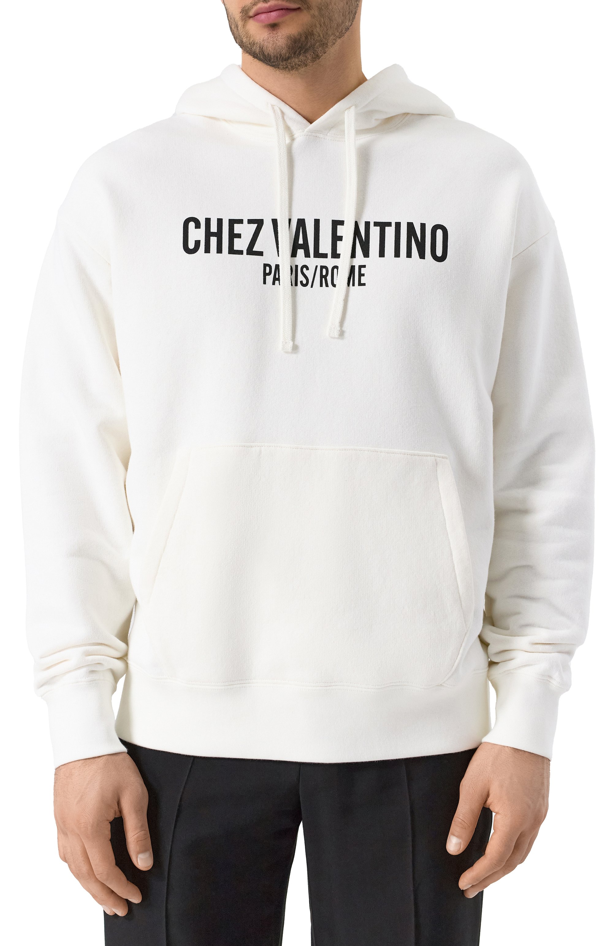 Хлопковое худи VALENTINO, арт. 6V3MF28NAPJ, фото 3