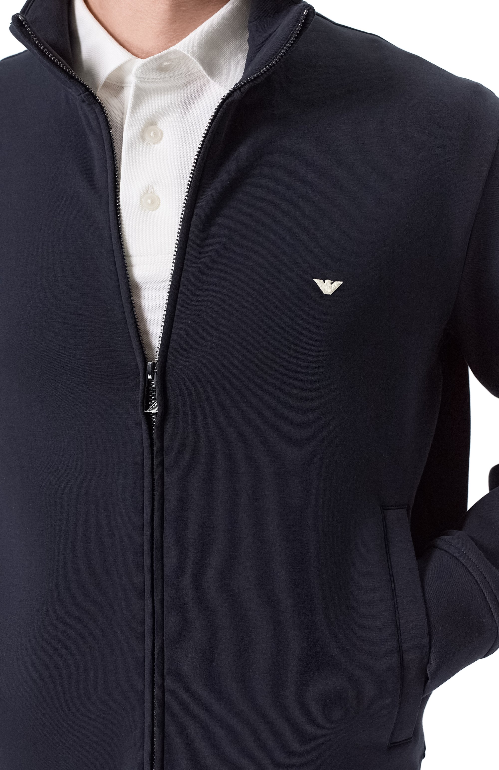 Хлопковая толстовка EMPORIO ARMANI, арт. EM004536/AF10013, фото 5