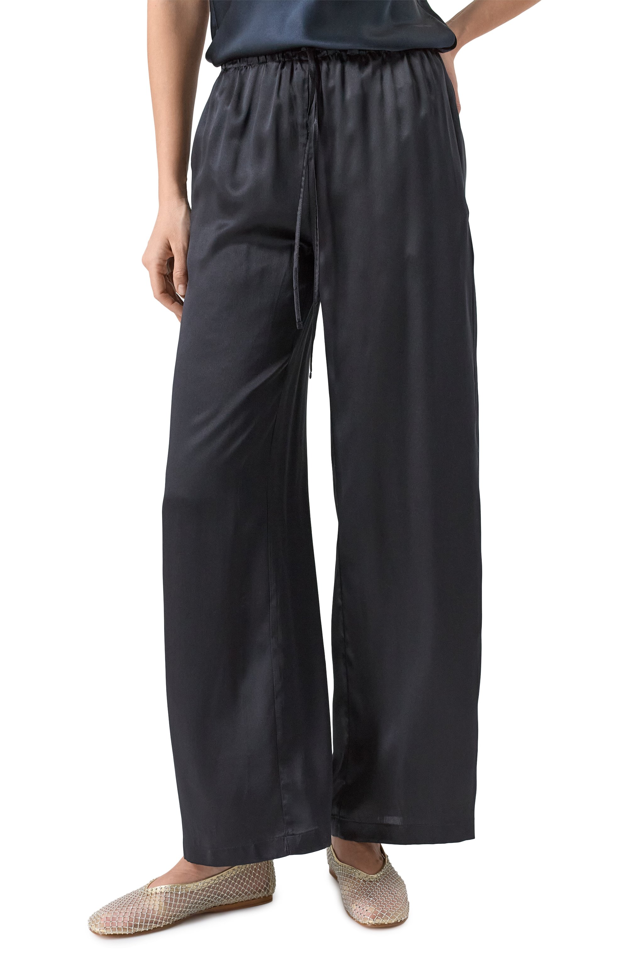 Атласные брюки ERIKA CAVALLINI, арт. P5SS04, фото 3