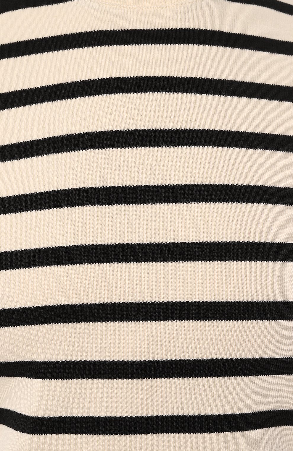 Хлопковая футболка JIL SANDER черно-белого цвета по цене 38900 руб., арт. J40GC0111/J46497, фото 5 Хлопковая футболка JIL SANDER, арт. J40GC0111/J46497, фото 5