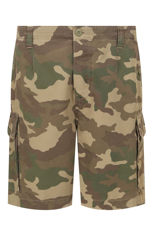 Хлопковые шорты Aeronautica Militare BE0281UCT04296 Хаки BE0281UCT04296