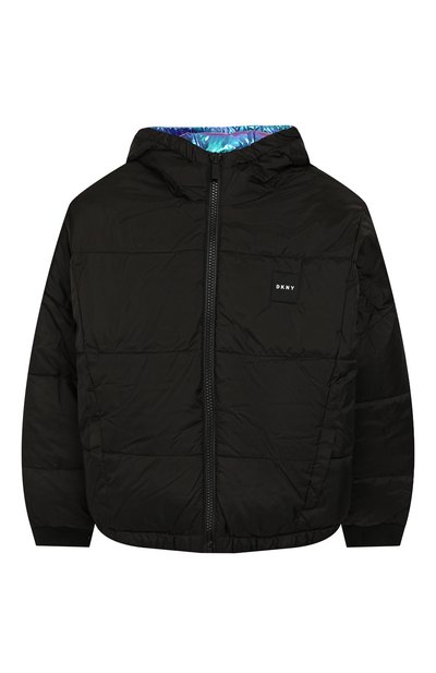 Двусторонняя куртка с капюшоном DKNY, арт. D36611/V29 FW19/20, фото 4